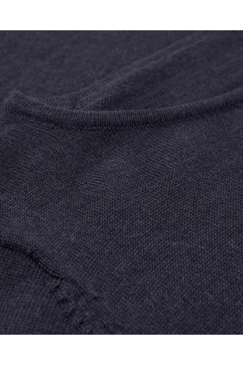 MERINO FINE KNIT BOAT NECK SWEATER, Alternate, color, DARK NAVY