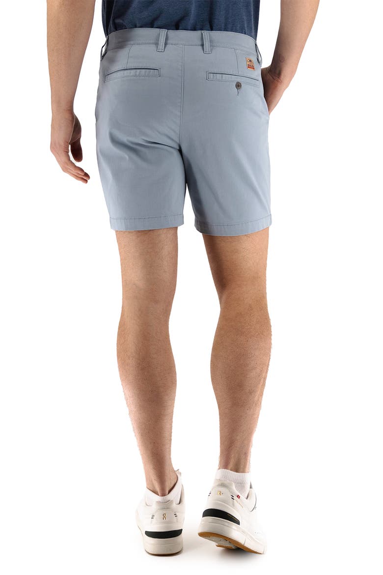 7-Inch Performance Stretch Chino Shorts, Alternate, color, DUSTY BLUE
