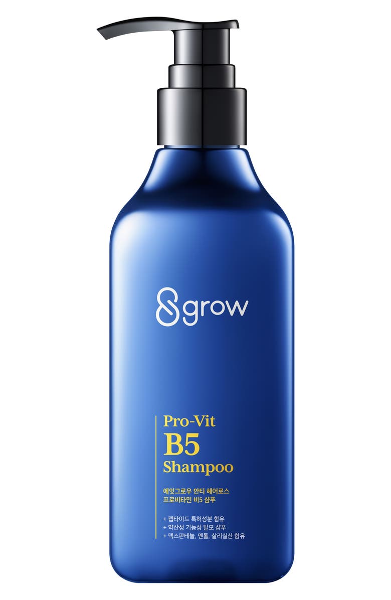 8 GROW Pro-Vit B5 Shampoo, Main, color,