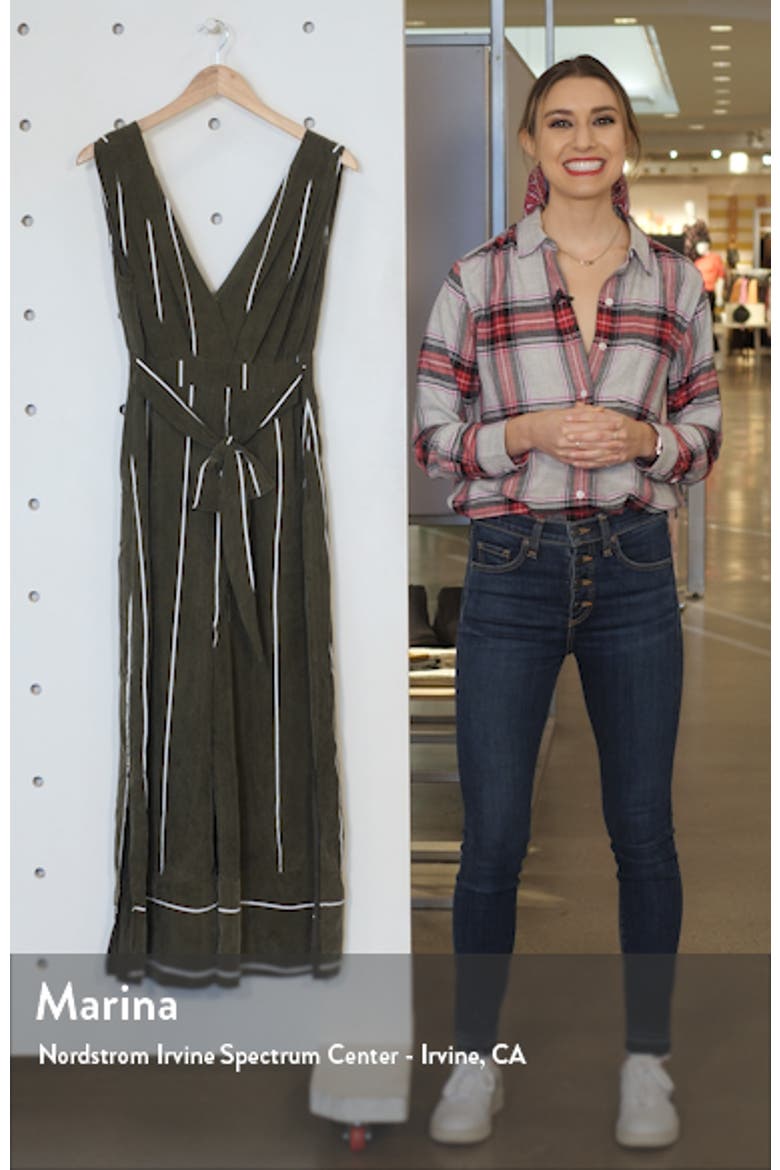 Pia Sleeveless Split Wide Leg Jumpsuit video