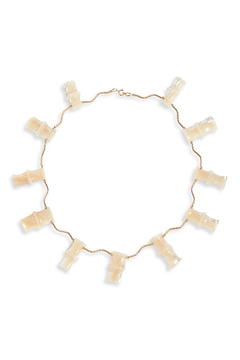 Tsuta Necklace, Main, color, HONEY