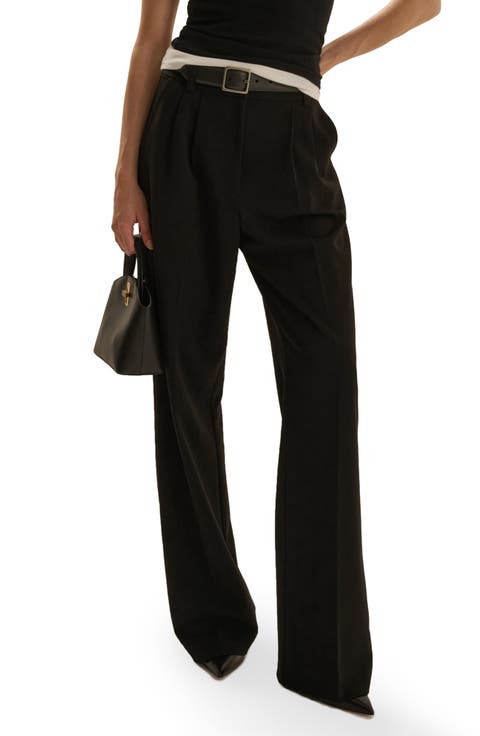 The Favorite High Waist Pleated Wide Leg Pants
