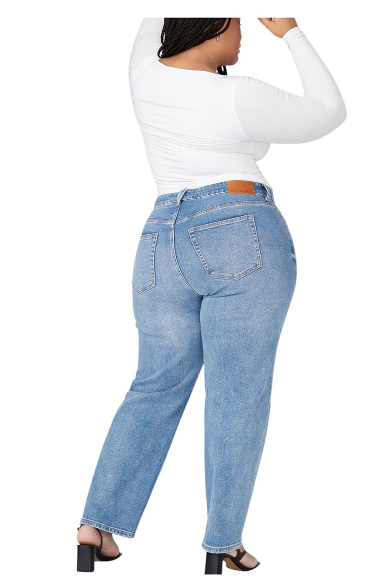 The Naomi Comfort Stretch Straight Leg Jean, Alternate, color, MEDIUM WASH DENIM