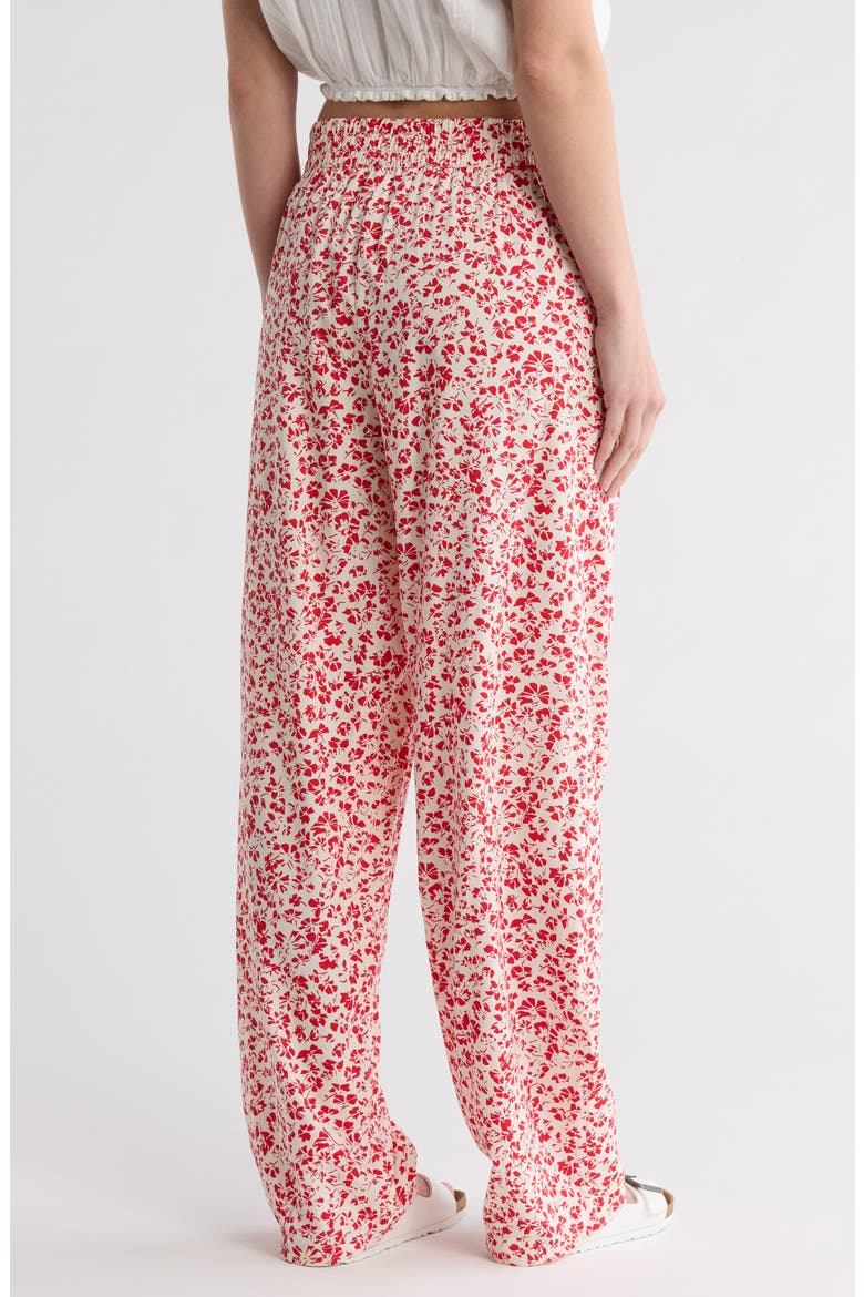 Carefree Pants, Alternate, color, ROCOCCO RED