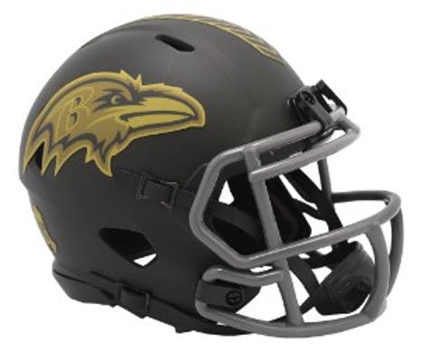 Baltimore Ravens 2025 Salute to Service Mini NFL Football Helmet