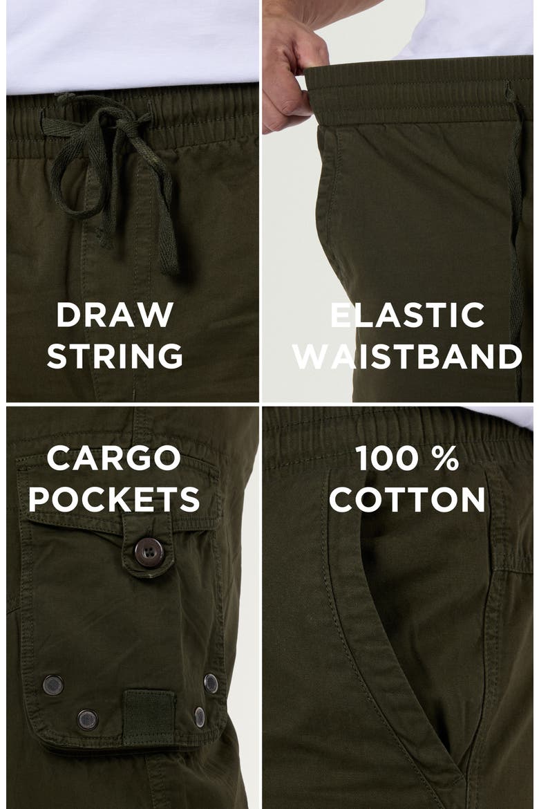 18-Inch Cargo Shorts, Alternate, color, OLIVE