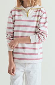 Scalpers Striped Turtleneck Sweatshirt
