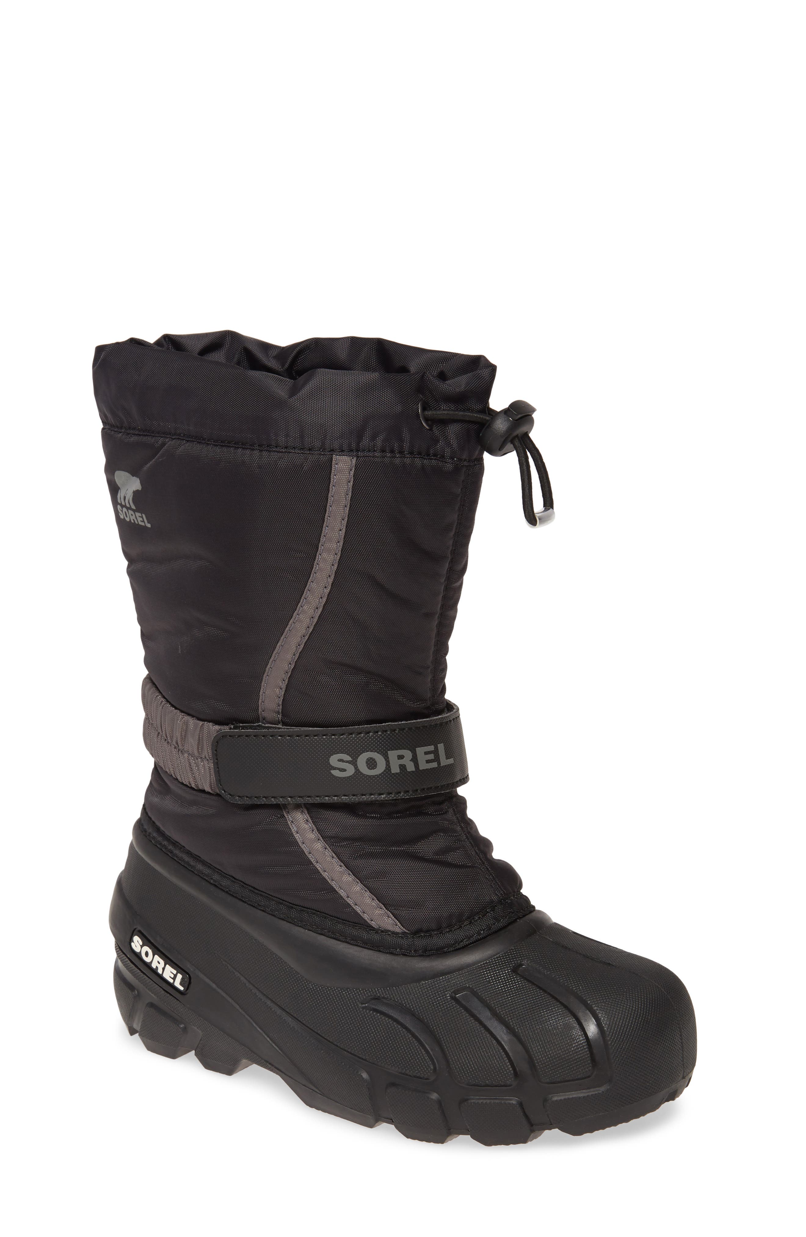 SOREL Kids' Flurry Weather Resistant Snow Boot
