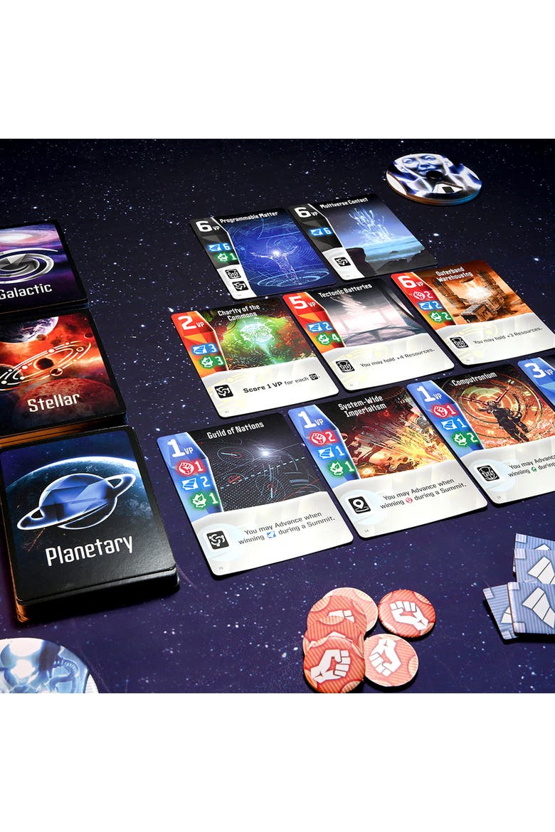 Kardashev Scale Civilization Advancement Game, Ages 12+, Alternate, color, Multicolored
