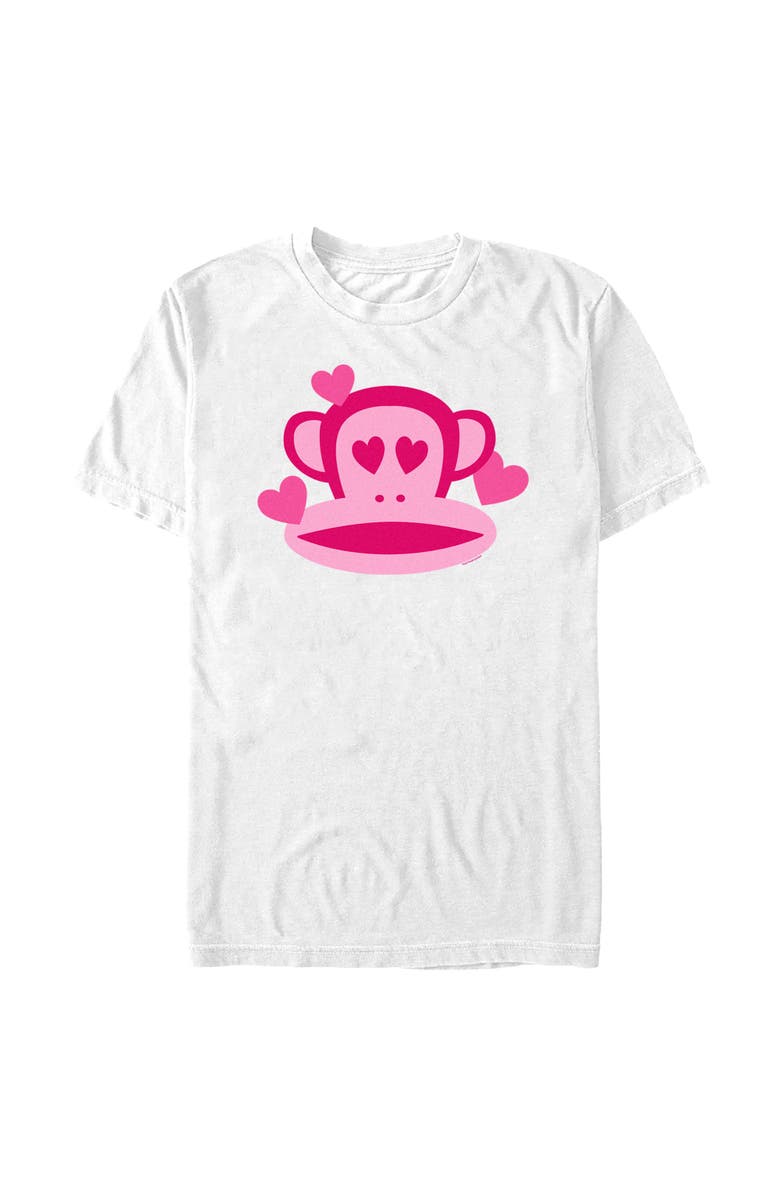Paul Frank Men's Paul Frank Julius In Love Graphic T-Shirt, Main, color, White