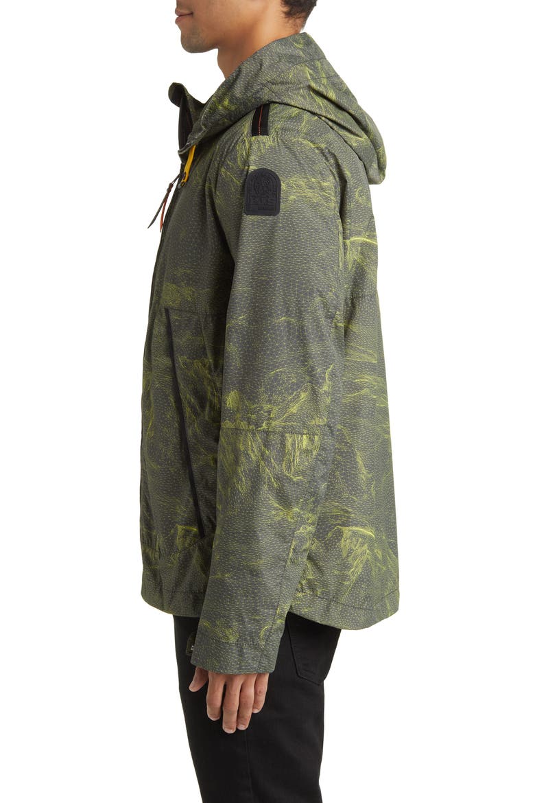 Marmolada Waterproof Ripstop Jacket, Alternate, color, TOUBRE WIREFRAME PRINT