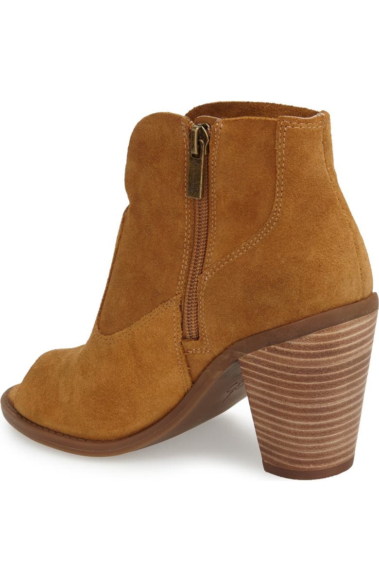 Jessica Simpson Open Toe Zip Bootie, Alternate, color,