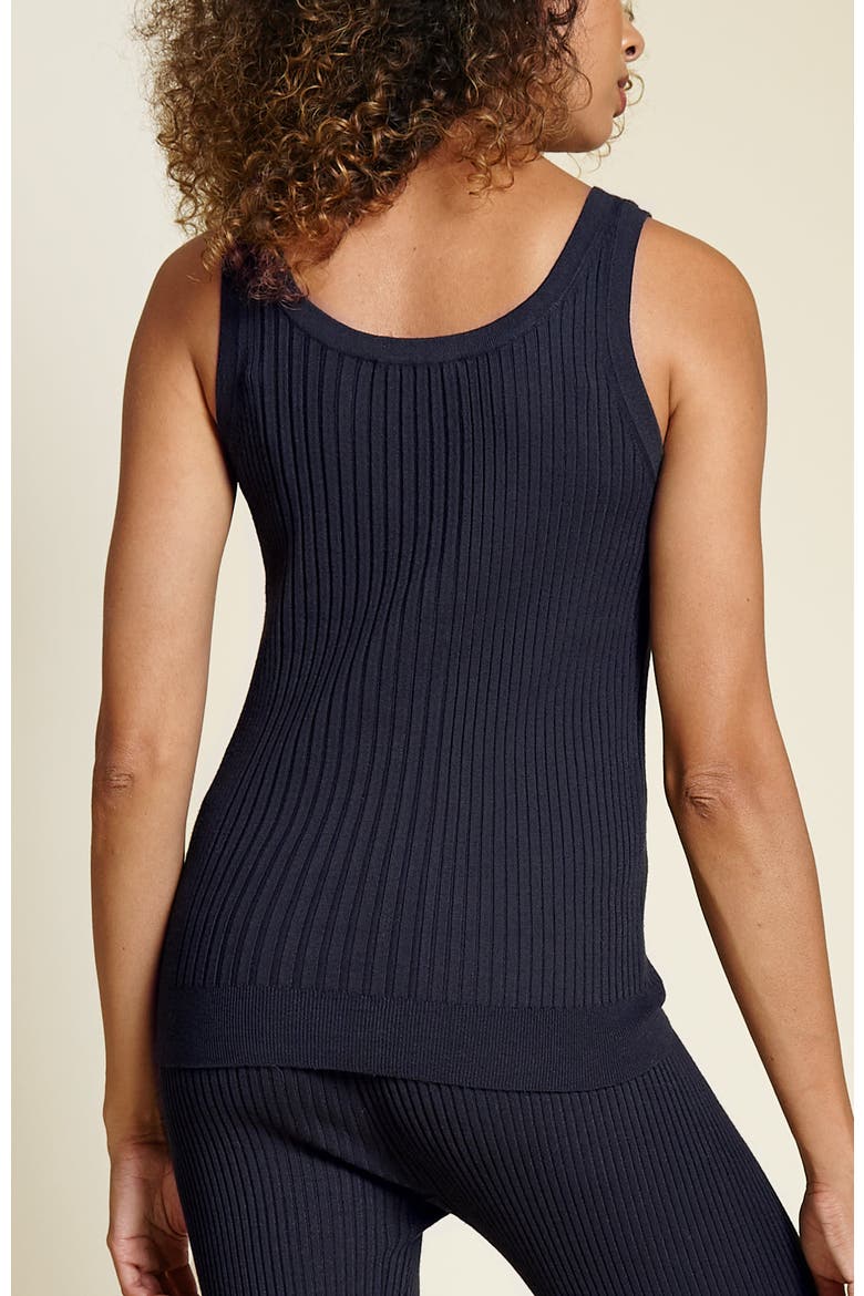 His Rib Tank, Alternate, color, Midnight