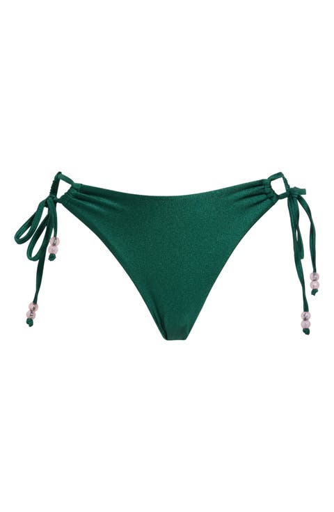 Blushing Side Tie Bikini Bottoms