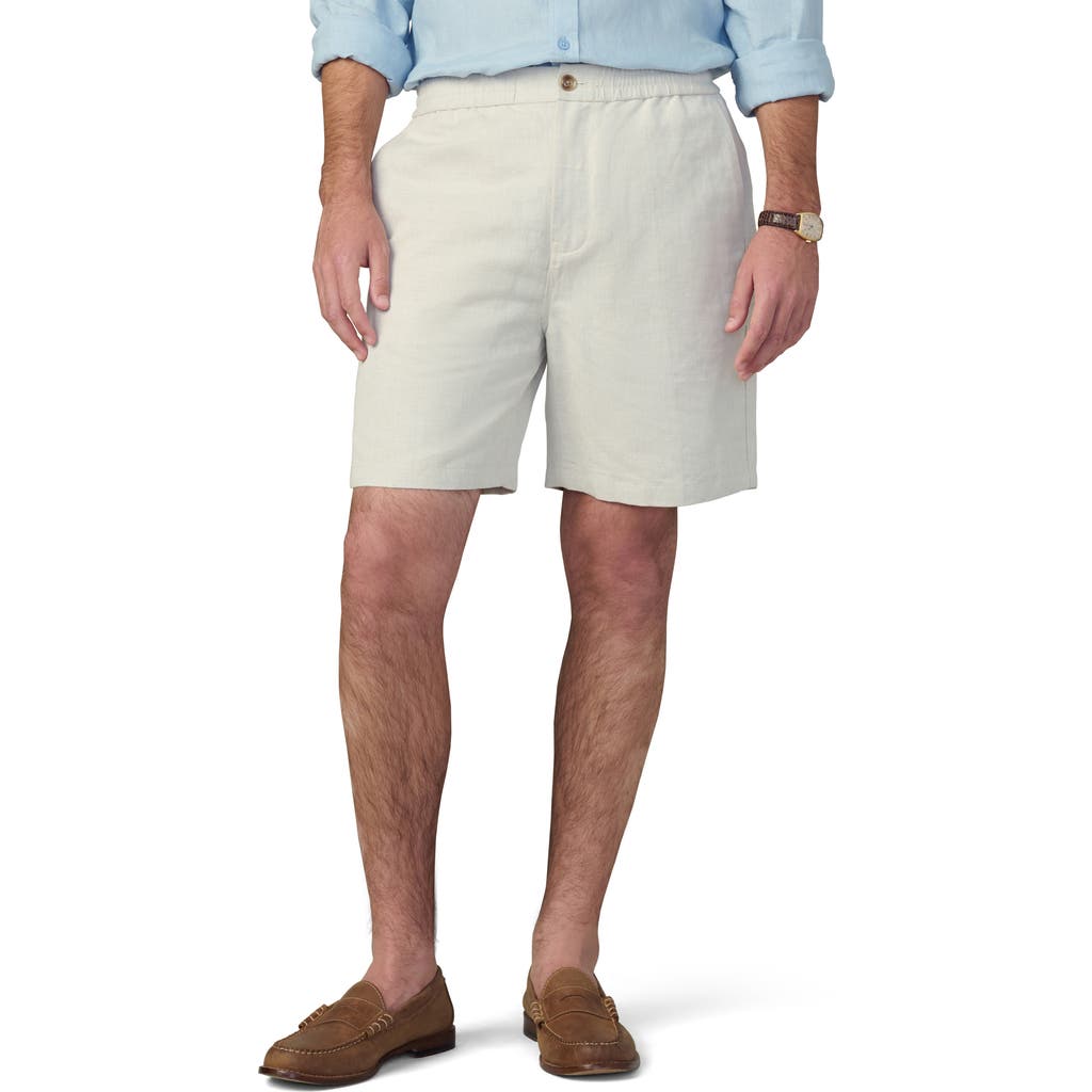 Joe's Clarkson Linen & Cotton Shorts In Flax