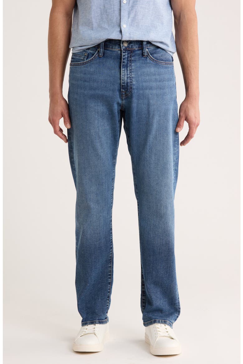 Zach Straight Leg Jeans, Main, color, USED BRUSHED OCEAN C
