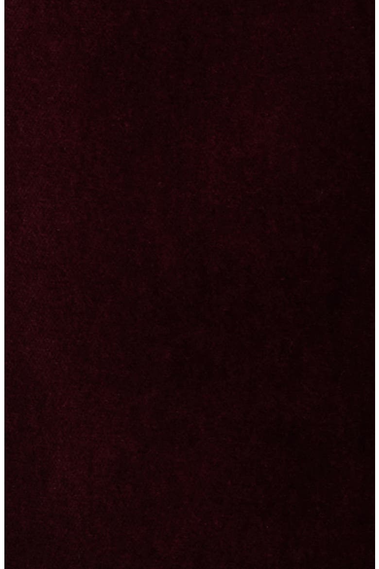 Hutson Cotton Velvet Dinner Jacket, Alternate, color, DARK RED