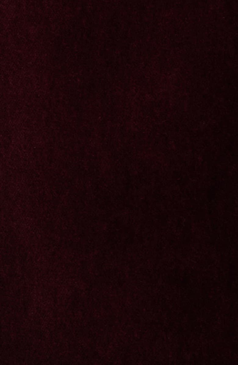 BOSS Hutson Cotton Velvet Dinner Jacket, Alternate, color, Dark Red