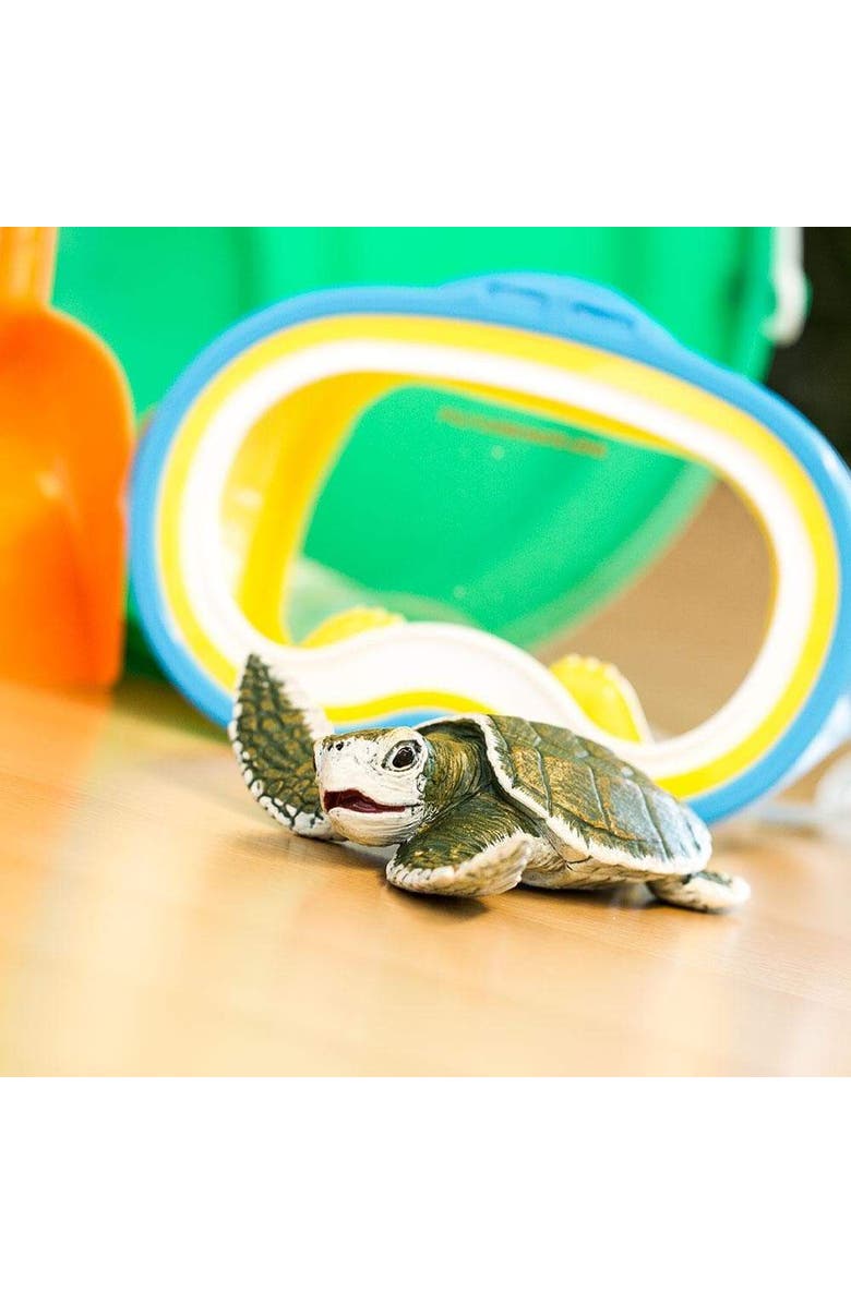 Safari Ltd. Kemps Ridley Sea Turtle Baby Toy, Alternate, color, NO COLOR