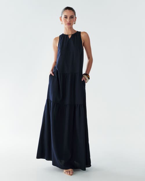 Bwldr Rain Maxi Dress In Black