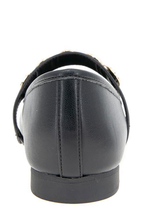 Kensie Eliane Mary Jane Flat In Black