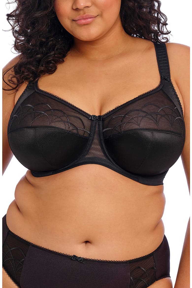 'Cate' Underwire Bra, Main, color, BLACK