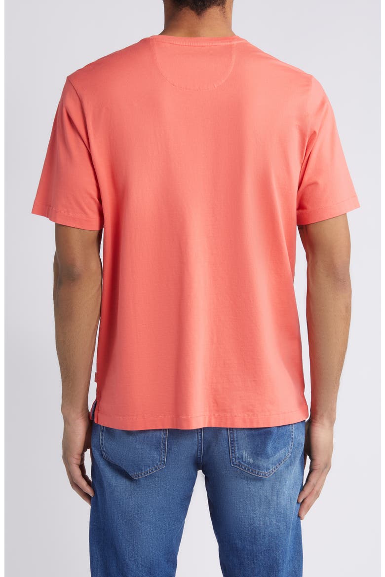 New Bali Skyline V-Neck T-Shirt, Alternate, color, DUBARRY CORAL