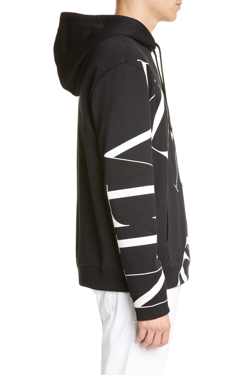 Valentino VLTN Print Hoodie, Alternate, color, 