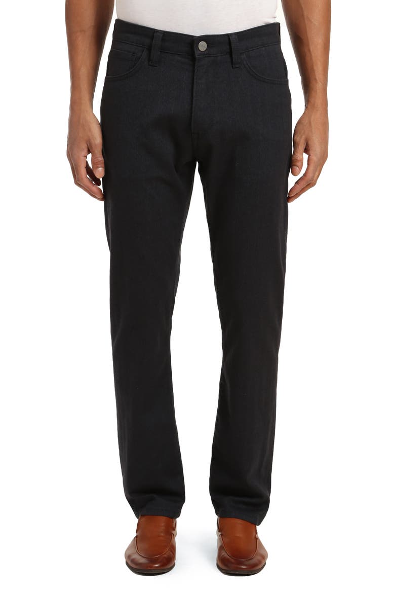 Cool Herringbone Tapered Slim Fit Pants, Main, color, NAVY