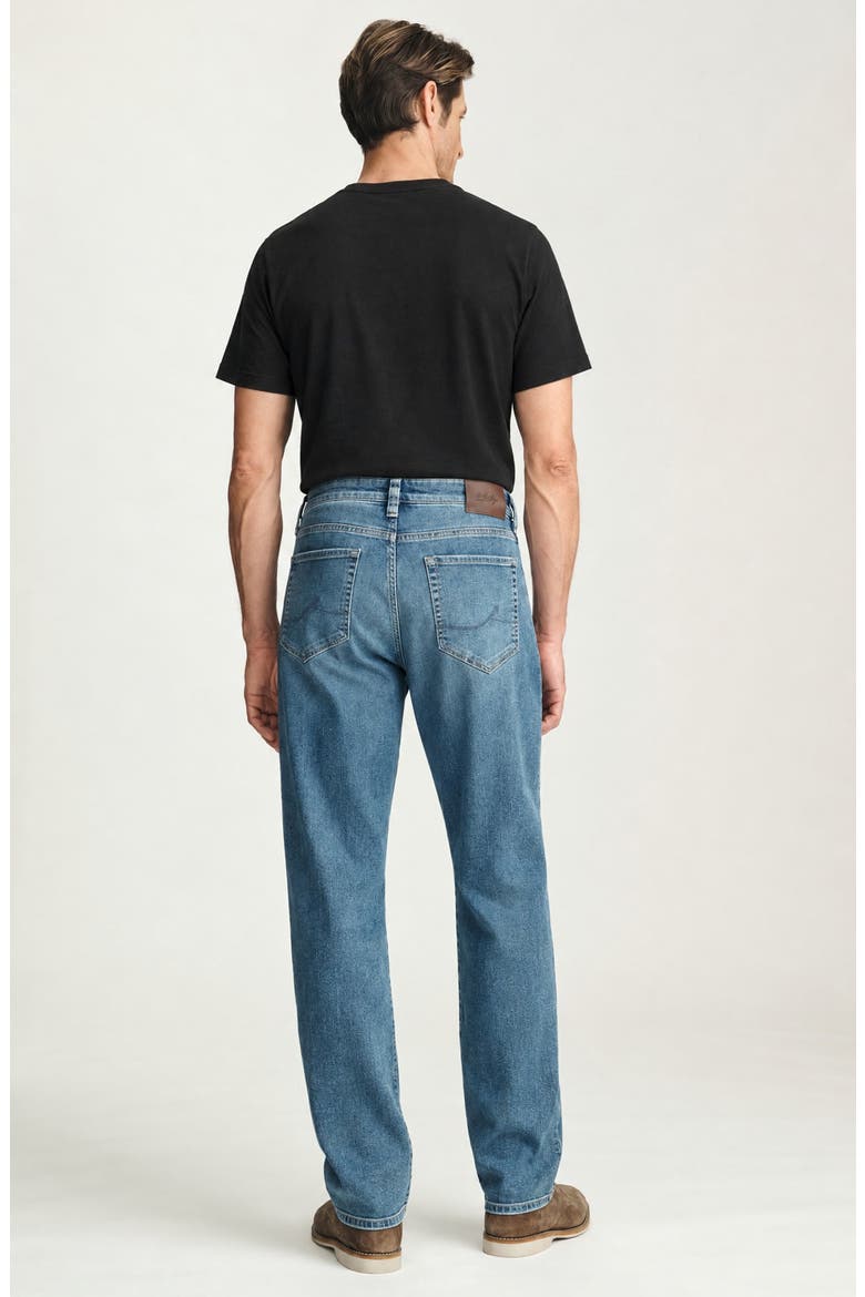 Charisma Relaxed Straight Leg Jeans, Alternate, color, LIGHT FOGGY AERODENIM