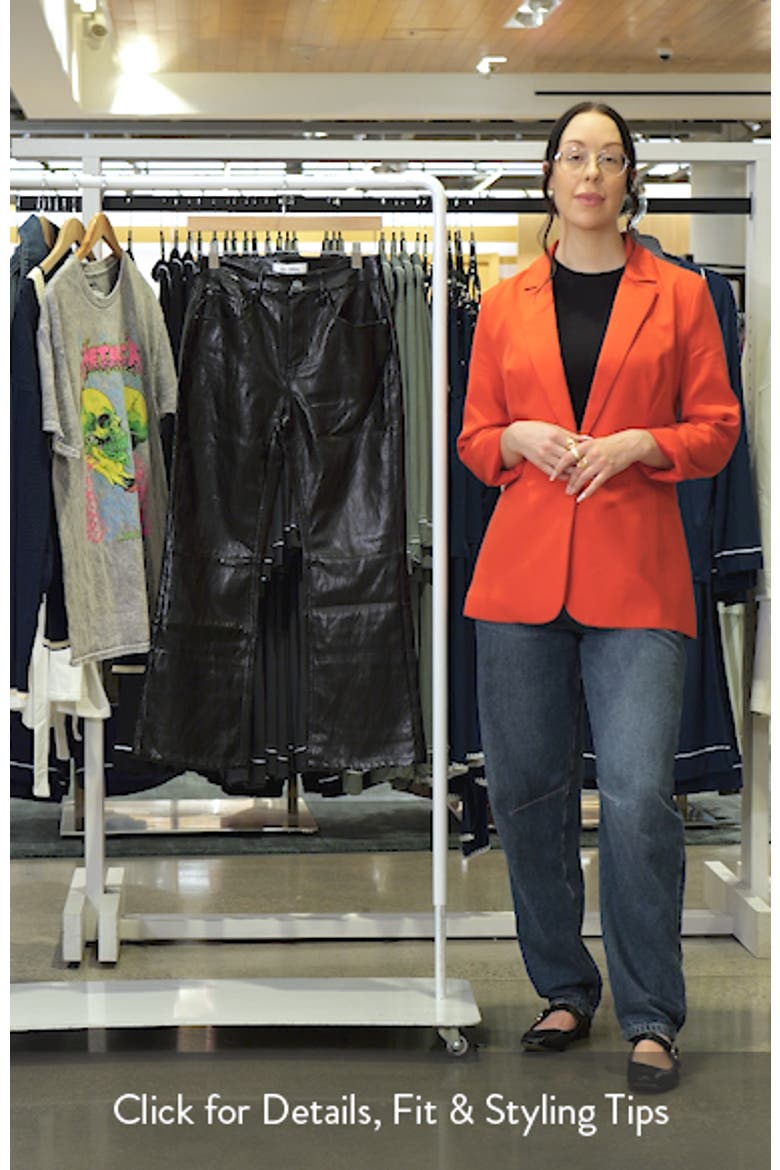 Beatles Faux Leather Bootcut Pants video