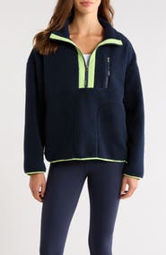 SPLITS59 Reese Half-Zip Fleece Pullover