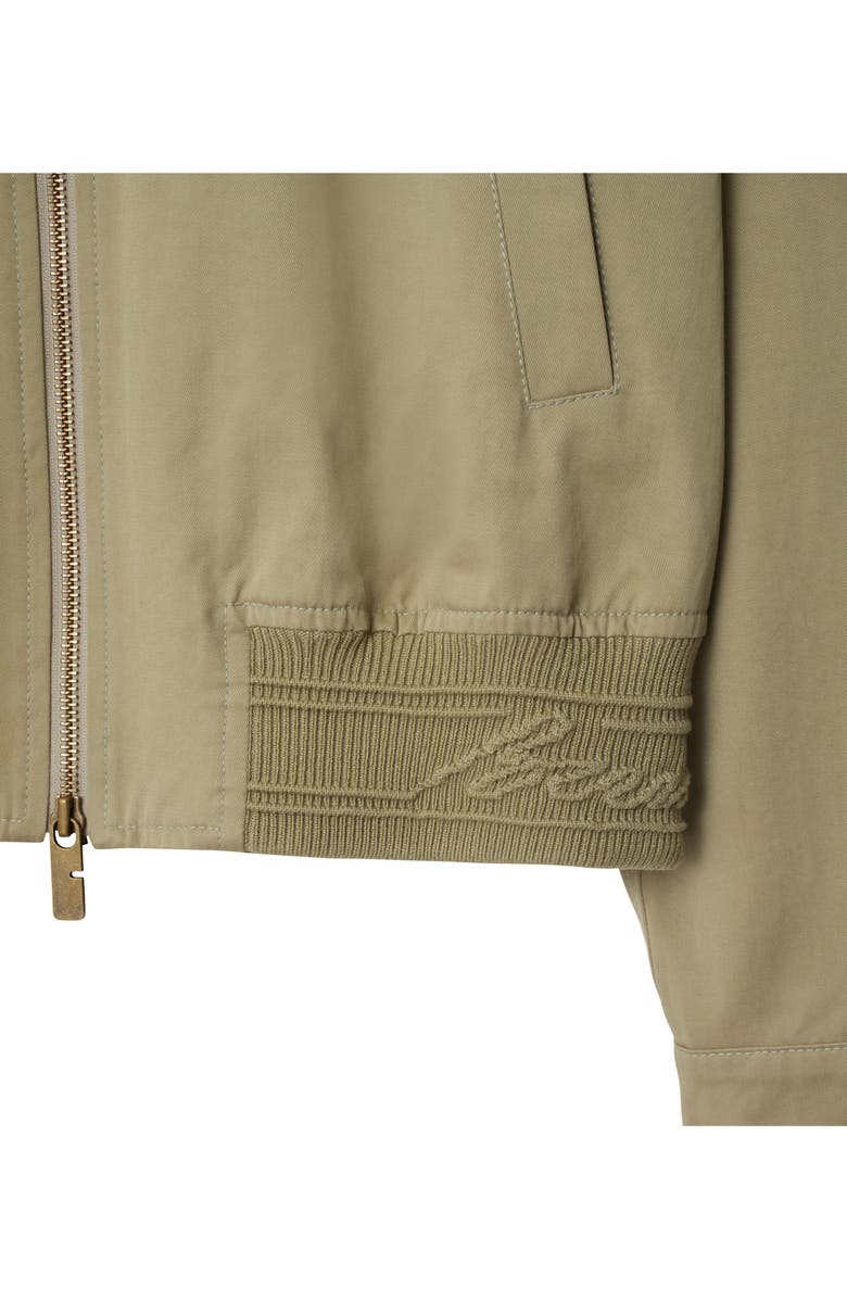 Burberry Harrington Cursive Hem Jacket, Alternate, color, Skylark