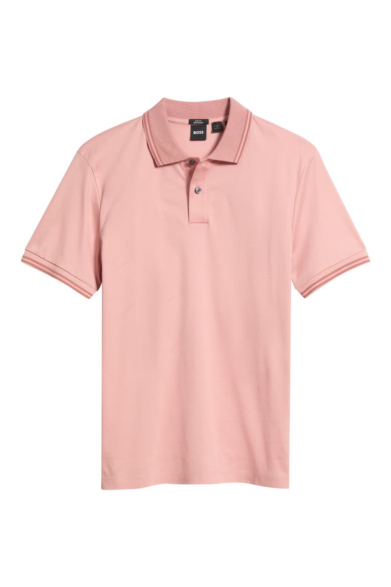 Phillipson Mercerized Cotton Polo, Alternate, color, LIGHT/ PASTEL PINK