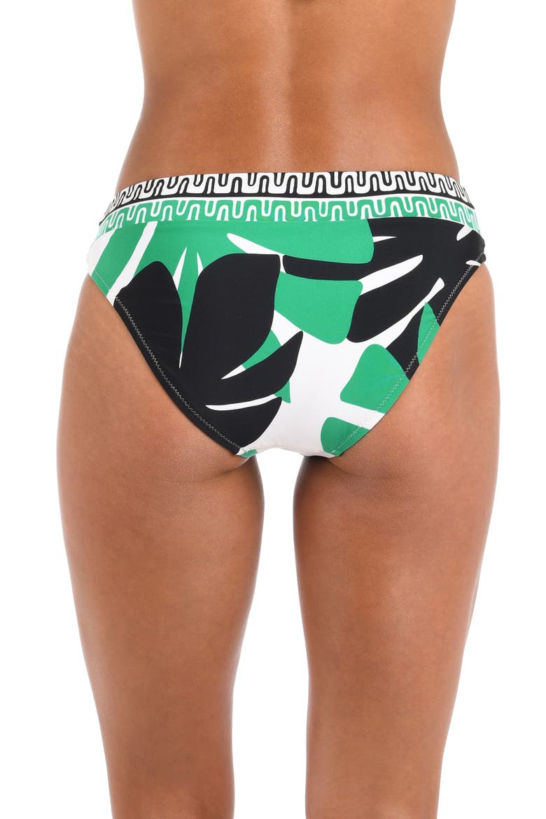 Monstera Hipster Bikini Bottoms, Alternate, color, GREEN MULTI