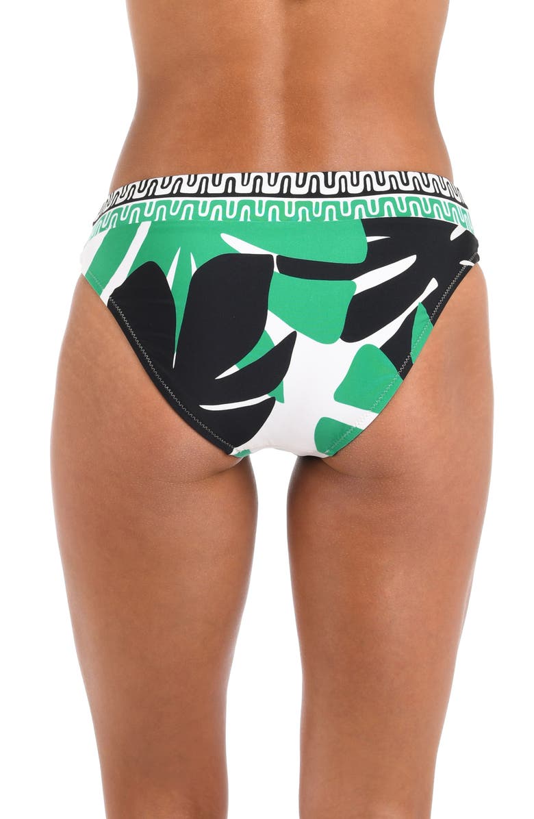 Sunshine 79 Monstera Hipster Bikini Bottoms, Alternate, color, Green Multi