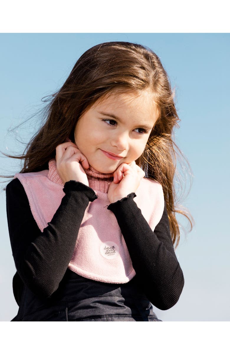 Deux par Deux Girl's Neckwarmer Light Pink, Alternate, color,