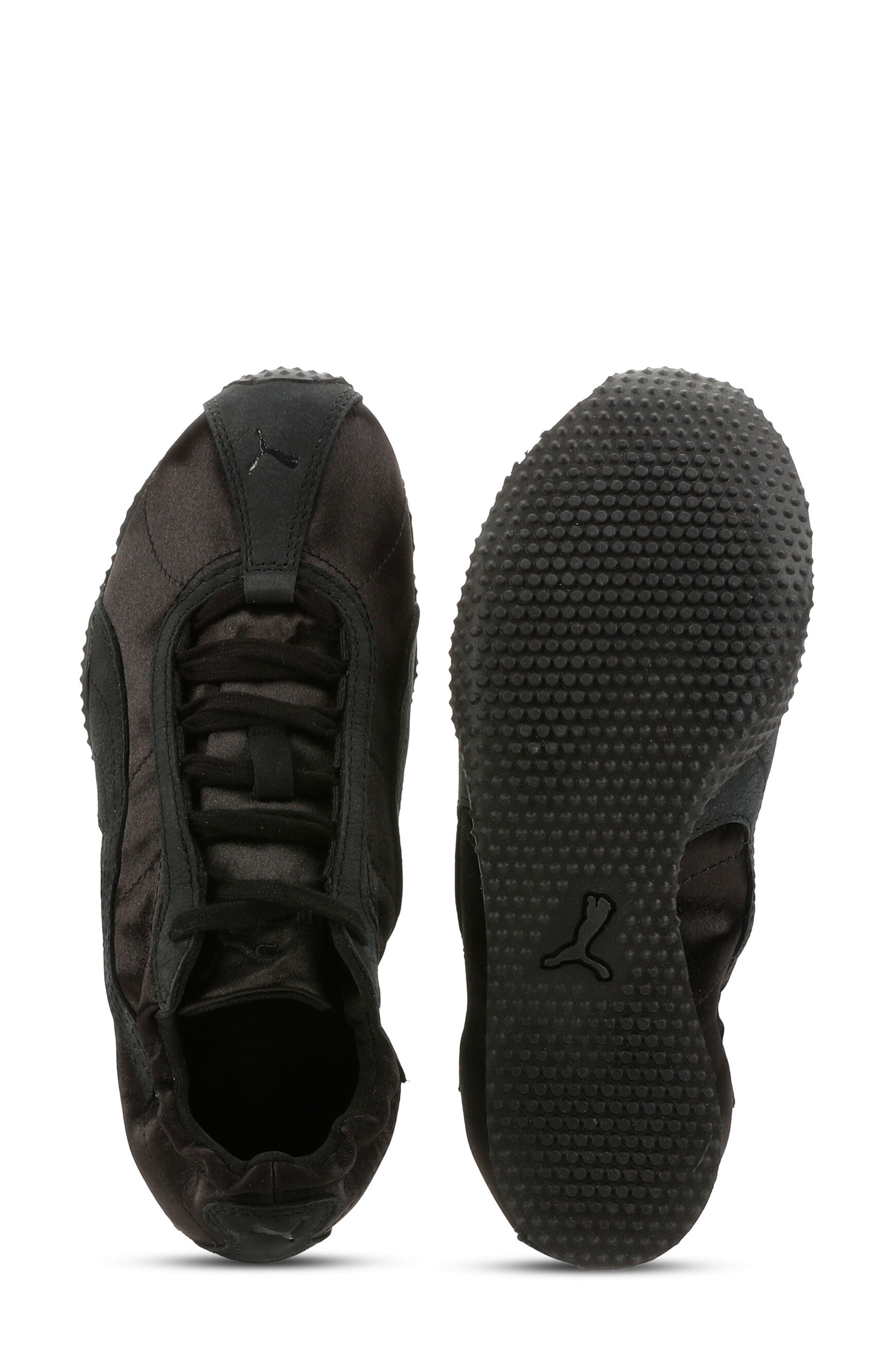 H-Street Etoile Leather Sneaker, Alternate, color, PUMA BLACK/ PUMA BLACK