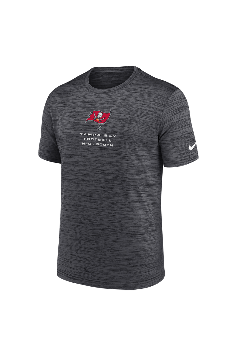 Men's Nike Anthracite Tampa Bay Buccaneers Velocity Ball Carrier Dri-FIT T-Shirt, Alternate, color, Anthracite