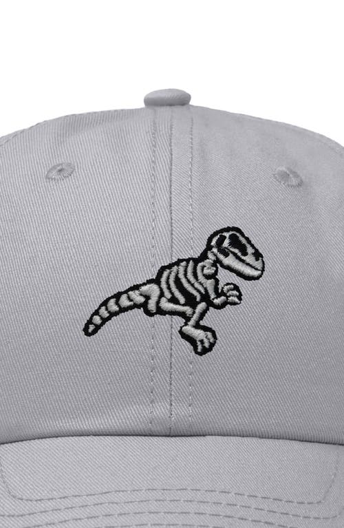 Dalix Fossil Embroidered Outdoor Hat In Gray