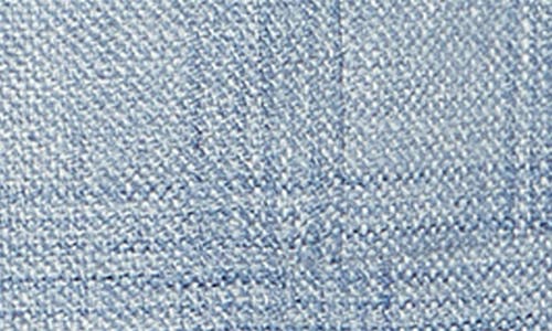 Zegna Crossover Plaid Linen, Wool & Silk Sport Coat In Blue Ckeck