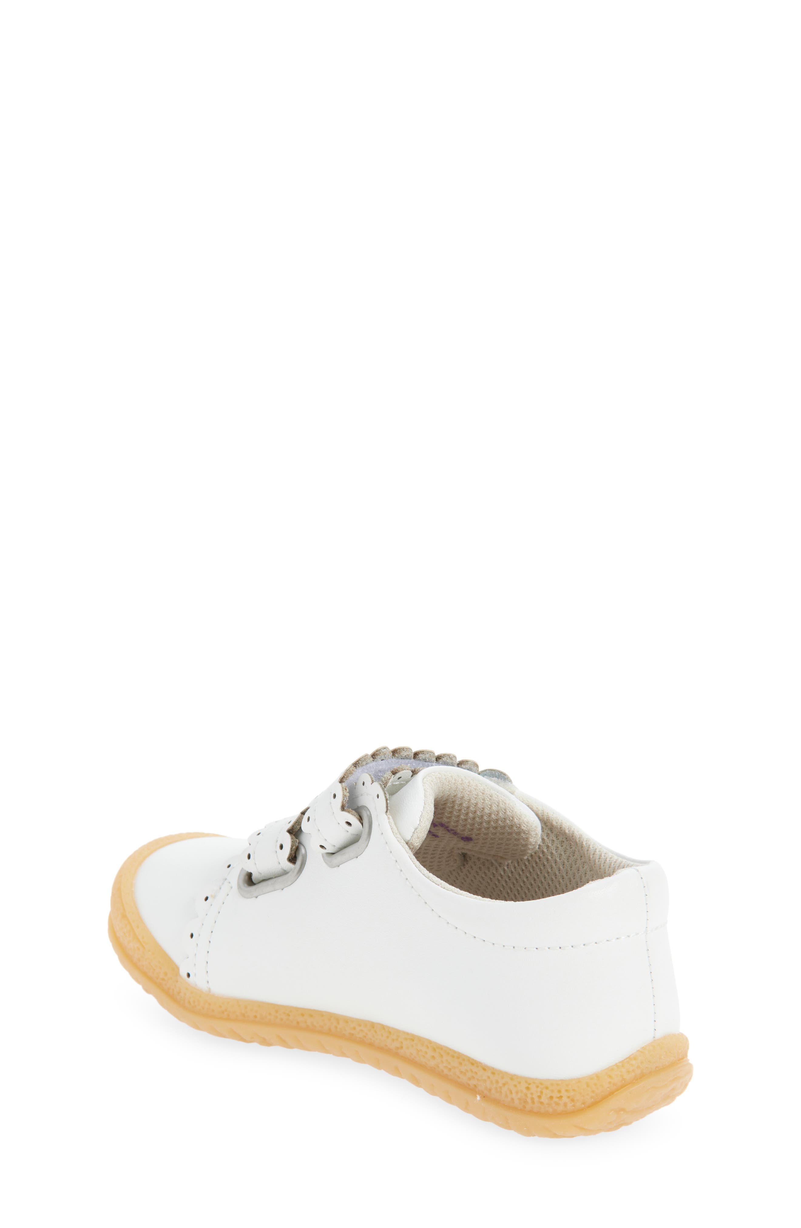 L'AMOUR Kids' Marisa Scallop Sneaker, Alternate, color, White