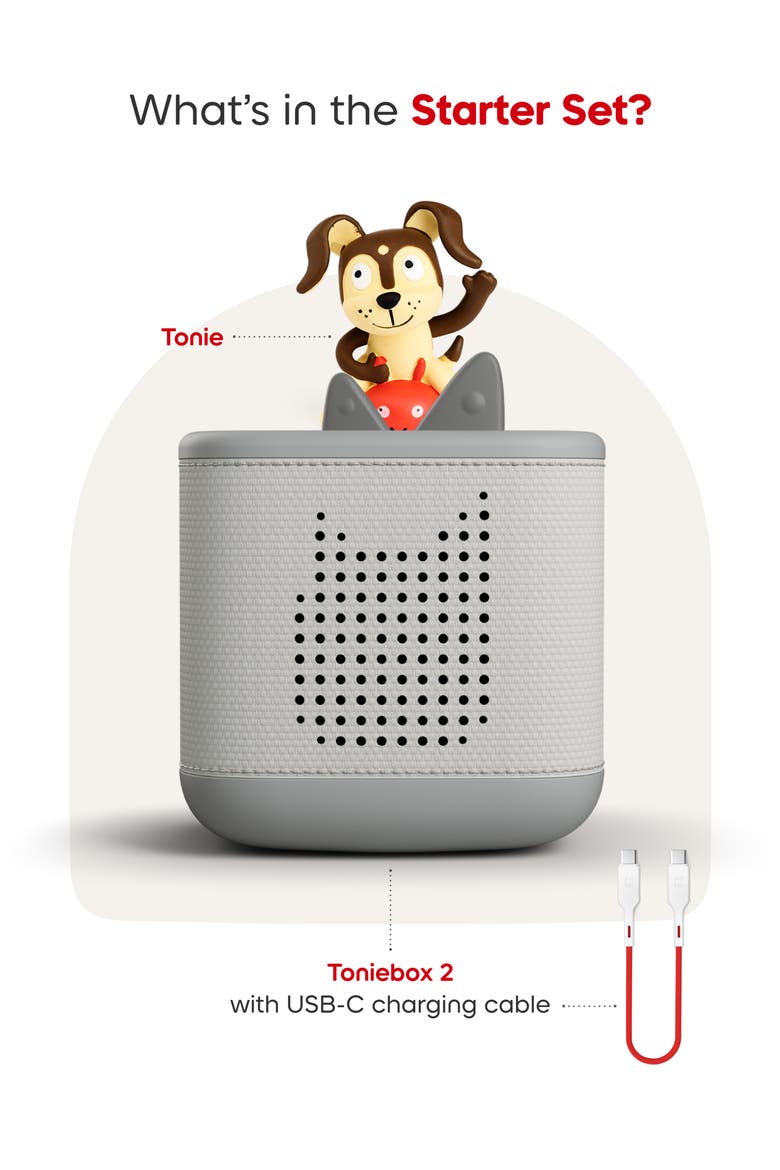 Toniebox 2 Starter Set, Alternate, color, GREY