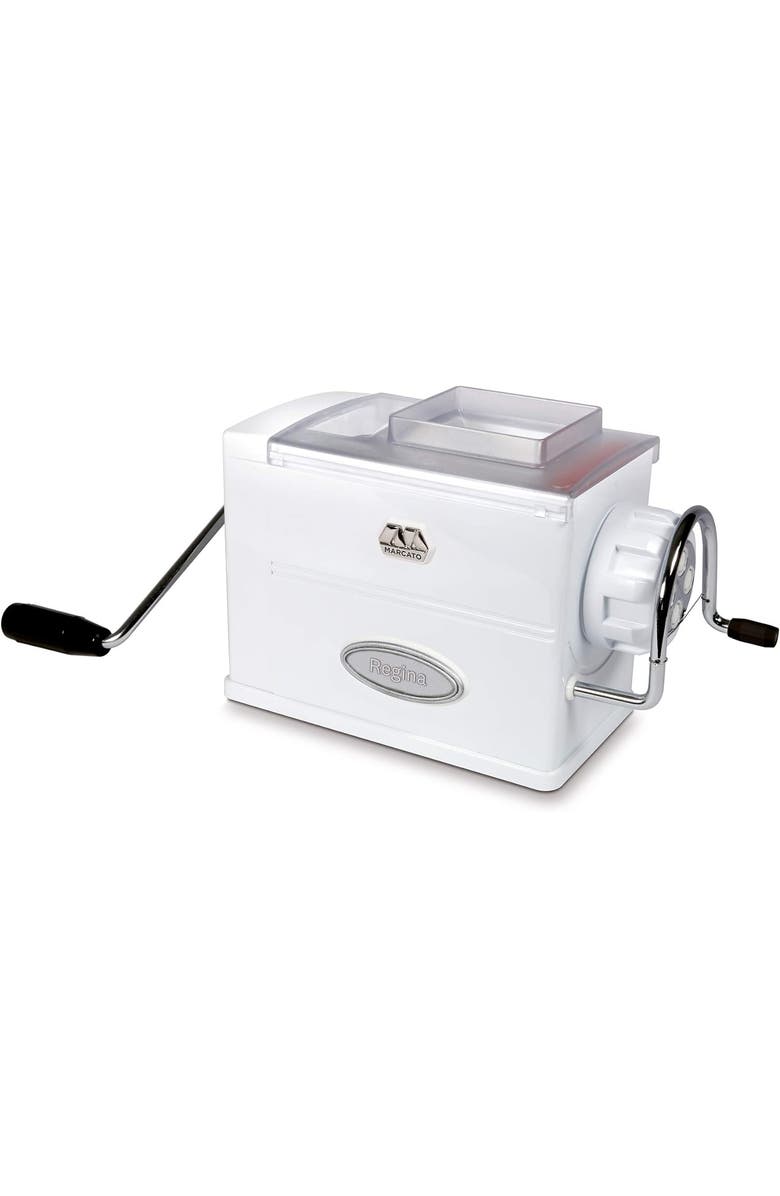 Marcato Regina Pasta Maker, White, Main, color, Silver