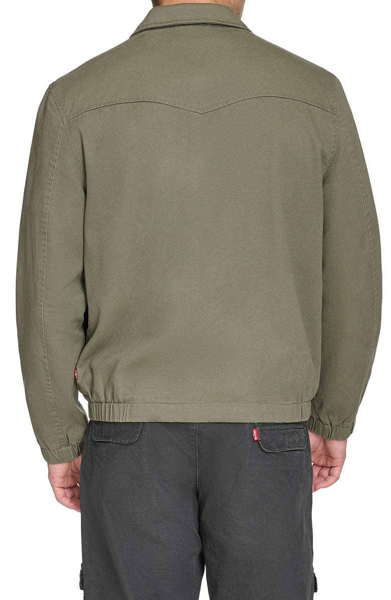 Levi's Canvas Utility Jacket, Alternate, color, Light Olive