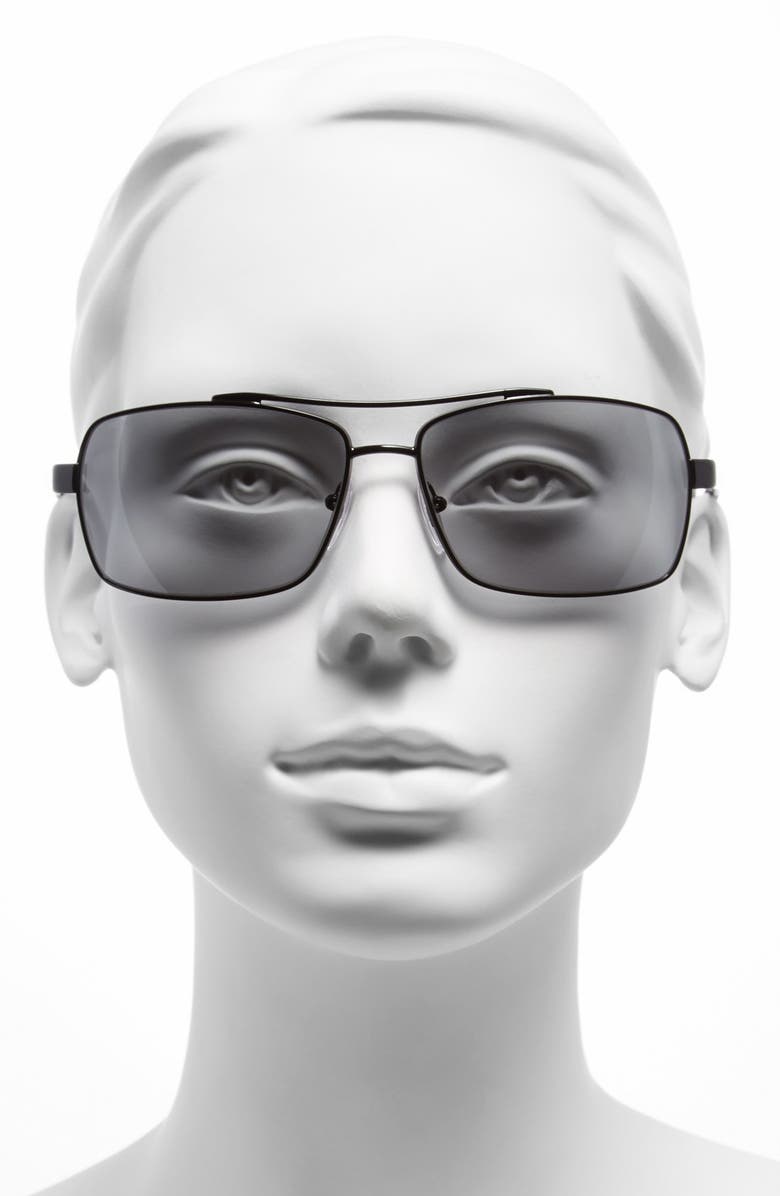 Prada 'Society' 63mm Sunglasses, Alternate, color, 