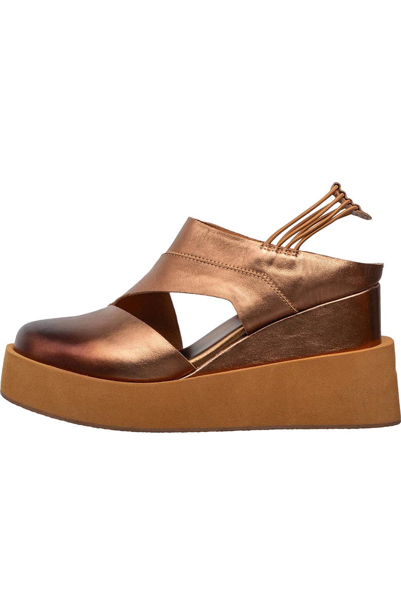 ANTELOPE Uma Wedge Sandal, Alternate, color, Bronze
