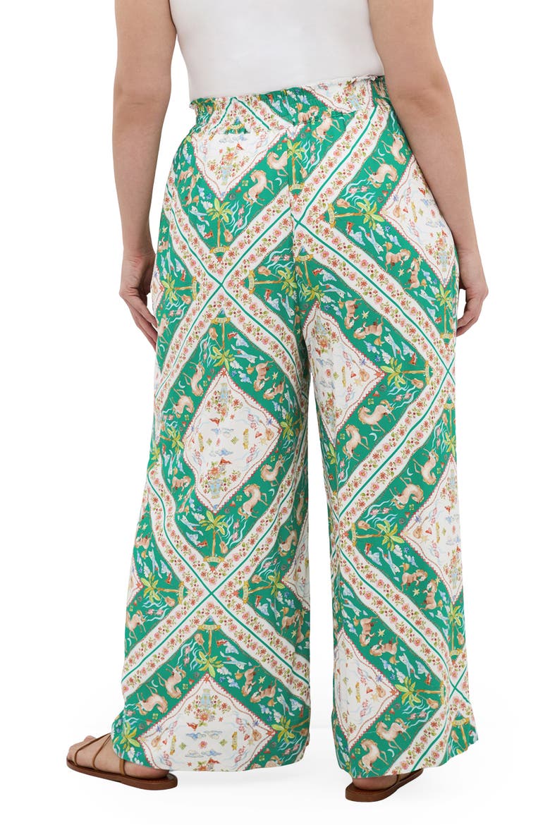 Jayla Print Pants, Alternate, color, PRAIRIE SCARF