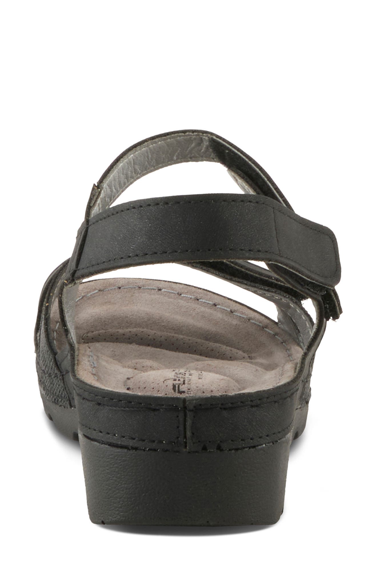 Flexus by Spring Step Orwell Sandal, Alternate, color, Black