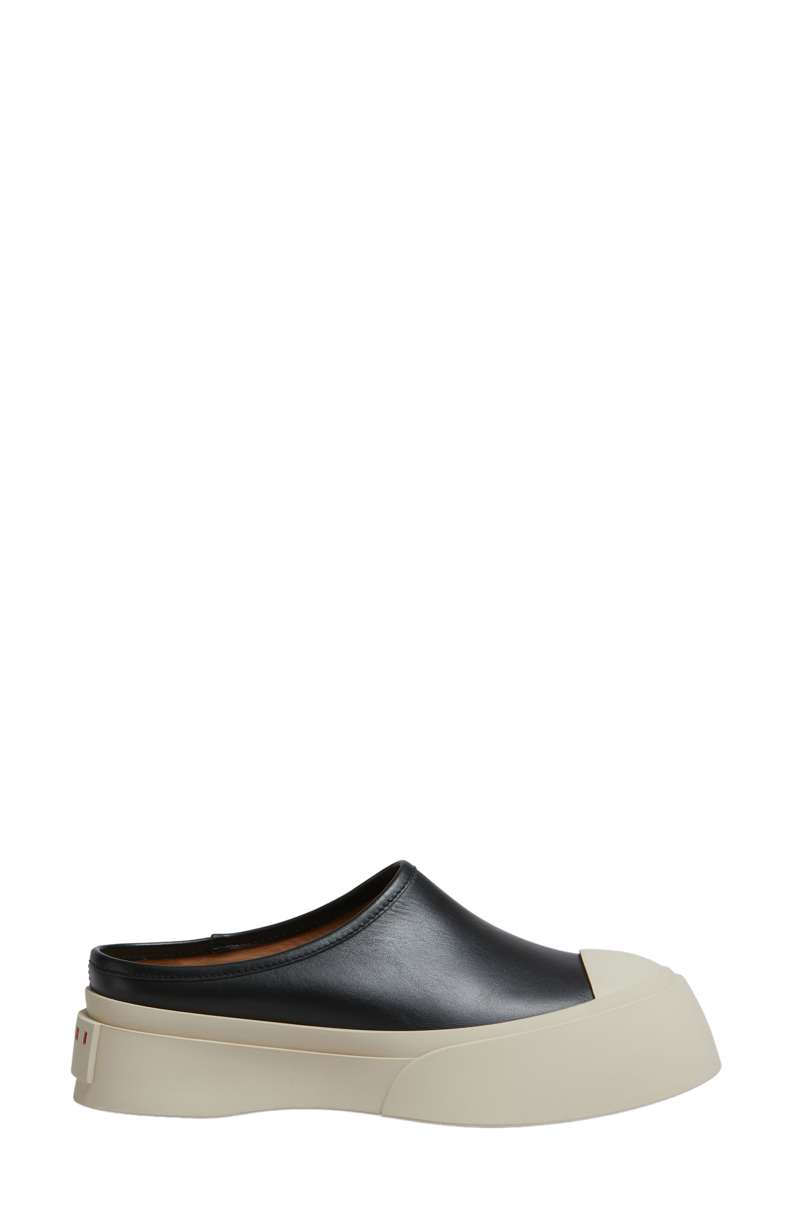 Marni Pablo Leather Mule Sneaker, Alternate, color, 